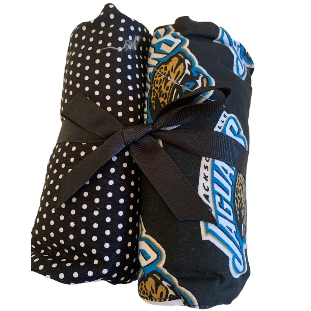 Custom Set of 4 - Jacksonville Jaguars Burp Cloths
